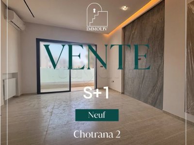 A vendre un Appt S+1 direct promoteur à Chotrana 2