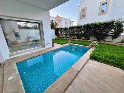 A Louer une belle villa à Soukra Ras Jdir