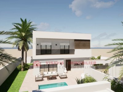 Villa livrée finie - zone urbaine titre bleu & conformité - djerba Houmt Souk