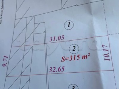 à vendre terrain de 315m2
أرض للبيع مساحتها 315  متر مربع