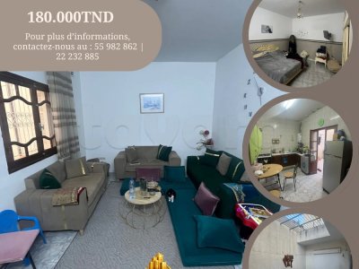 A Vendre Appartement S+2 situé dans un immeuble R+2 à Dar Chaabane, Nabeul