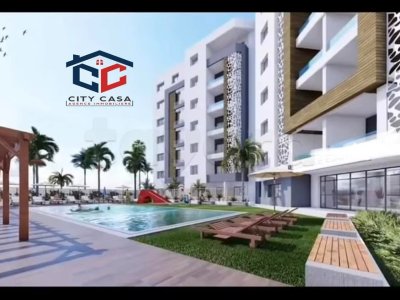 A Vendre un S+1, en cours de construction, avec une belle vue sur piscine à AFH Mrezga Nabeul