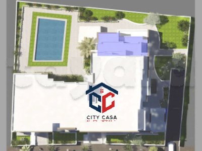 S+2 de Luxe Vue piscine dans une résidence avec piscine à AFH Mrezga Nabeul