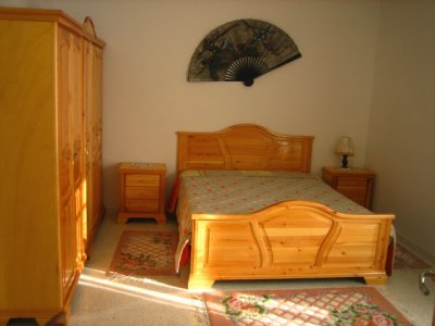 Location vacances Appart. 4 pièces à Ain Zaghouan (Ain Zaghouan) - Trois chambres salon meublé par nuit tunis  marsa