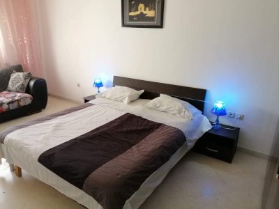 Location vacances Appart. 3 pièces à Ain Zaghouan (Ain Zaghouan) - Appt trois pièces meublé par nuit aouina marsa