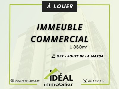 Surfaces à El Aouina (La Marsa) - Al immeuble gp9 la marsa -