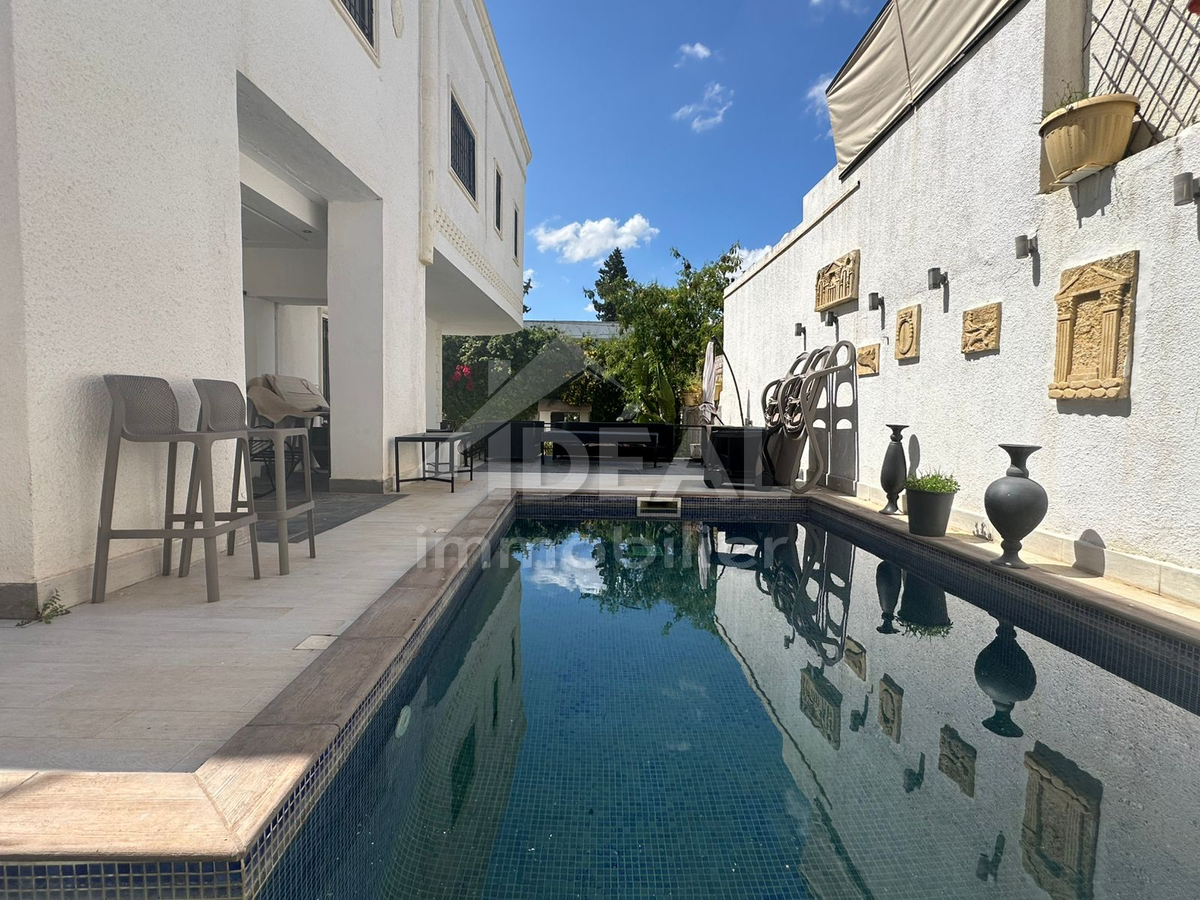 Vente Maisons à Mutuelle Ville (El Menzah) - Av villa de charme mutuelleville