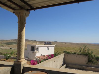 Terrain Terrain agricole à El Fahs (El Fahs) - Projet en cours d'une maison d'hôte