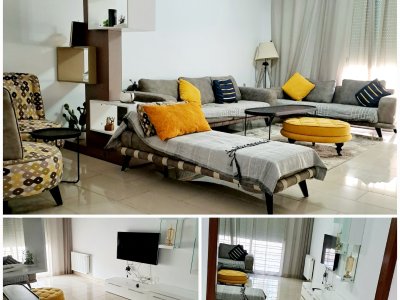 Location Appart. 5 pièces+ à Ain Zaghouan (Ain Zaghouan) - A l'année s4 meublé neuf proche lac2 -