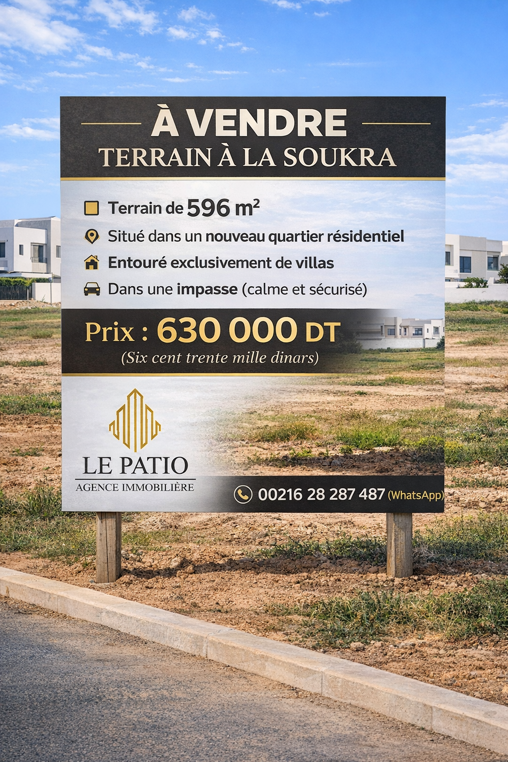 Terrain Terrain nu à La Soukra (La Soukra) - Votre futur projet commence ici terrain a lasoukra
