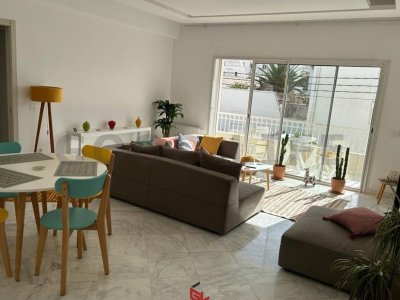 Location Appart. 3 pièces à Marsa Safsaf (La Marsa) - S2 meublé à la marsa ville -