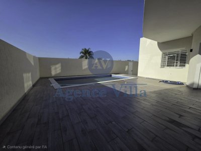 Location Maisons à Jardins de Carthage (Ain Zaghouan) - Villa s5 avec piscine à jardin de carthage