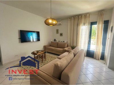 Location Duplex à Gammart (La Marsa) - Duplex s3 meublé avec jardin  au golden tulip -