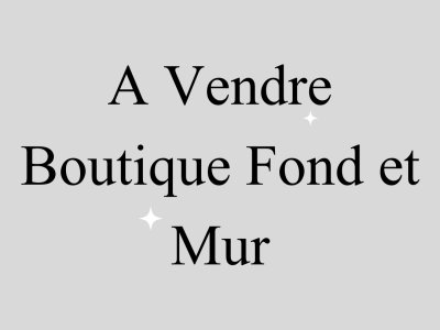 Autre à Riadh Landlous (Ariana Ville) - Boutique fond et mur -
