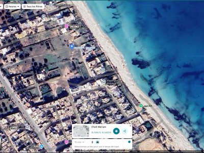 Terrain Terrain nu à Chatt Meriem (Akouda) - Lot 219m au 2éme position de la plage chatt mariem -