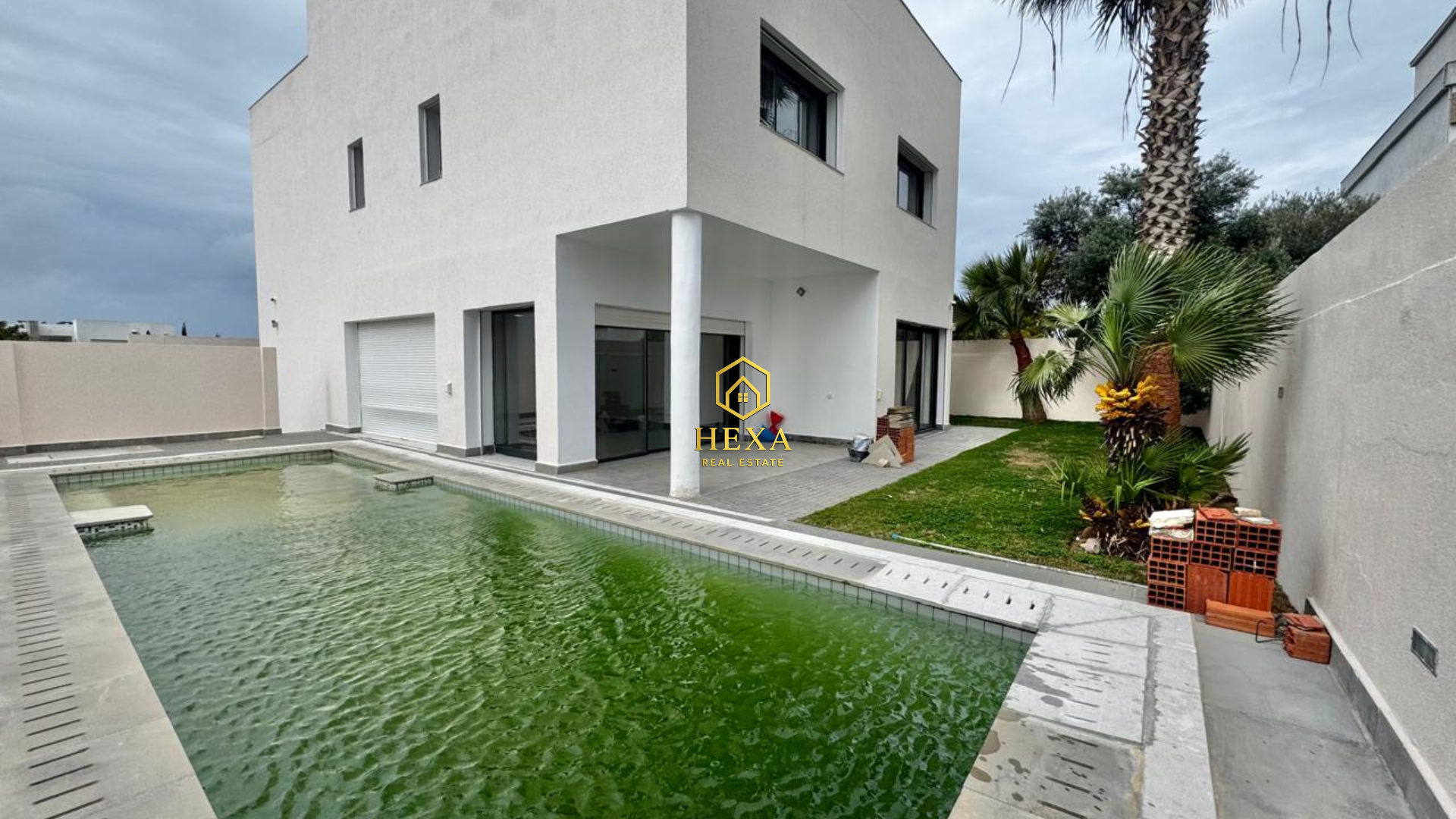 Location Maisons à Marsa Ennassim (La Marsa) - Villa s4 avce piscine et jardin à la marsa