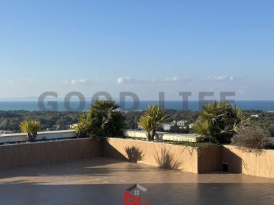 Location Appart. 2 pièces à Gammart (La Marsa) - S0 meublé avec vue sur mer -