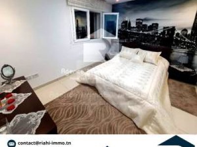 Vente Appart. 1 pièce à Sahloul (Sousse Jaouhara) -    un appartement s2 meubl ref916a