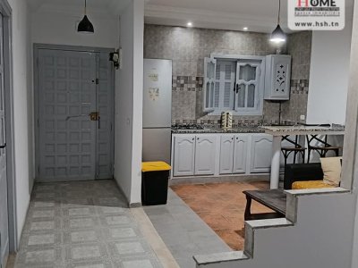 Location Appart. 3 pièces à Bab Saadoun (Bab Souika) - Appart s2 meublé baysen à beb saadoun