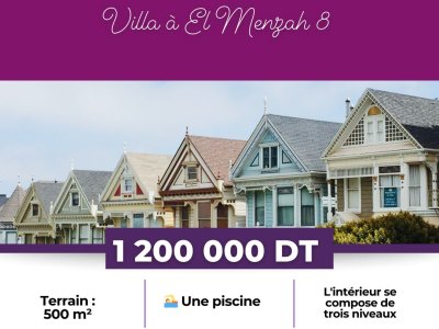 Vente Autre à El Menzah 8 (Ariana Ville) - Villa maenzah 8
