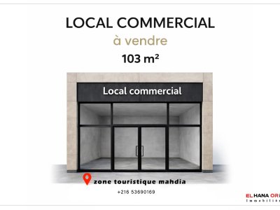 Bureaux & Commerces Fond de Commerce à Mahdia (Mahdia) - Local commercial  plein zone touristique mahdia