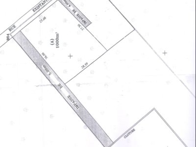 Terrain Terrain agricole à Cite El Mrezgua (Sidi Thabet) - Terrain 1000m2  titre foncier individuel