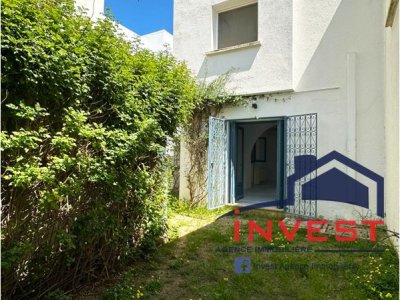 Location Duplex à Gammart (La Marsa) - Duplex s3 avec jardin au golden tulipe -