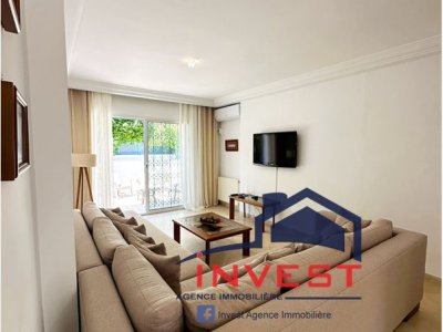 Location Appart. 2 pièces à Gammart (La Marsa) - Appartement s2 meublé au golden tulip -
