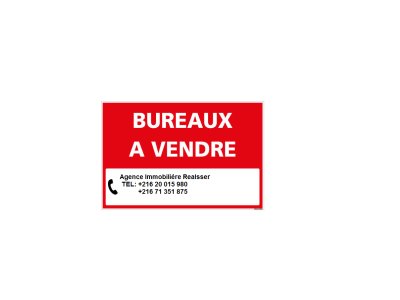 Bureau à Bab Bhar (Bab Bhar) - Des bureaux à l'avenue de la liberté tunis -