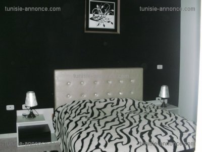 Location vacances Appart. 2 pièces à Marsa Erriadh (La Marsa) - Splendide appartement s1 meublé