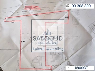 Terrain à louer 4505m² R+2