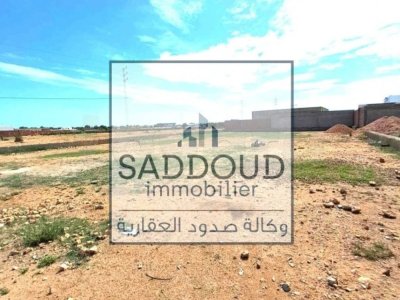 À vendre terrain 569m² clôturé Titre foncier à Route Matar km 5,zanket masmoudi