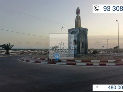 أرض للبيع68800 م – قرقنة طريق الشرقي