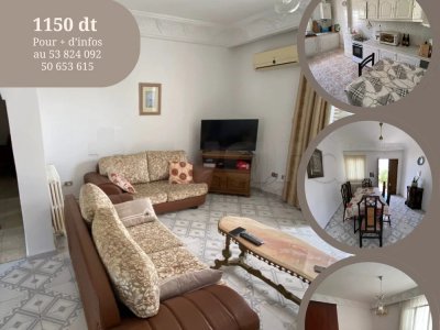 Un étage d'une villa s+2 à hammam sousse