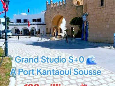 GRAND STUDIO S+0 A PORT KANTAOUI