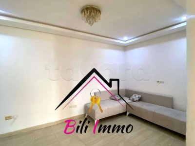 Un appartement s+3 au zone touristique