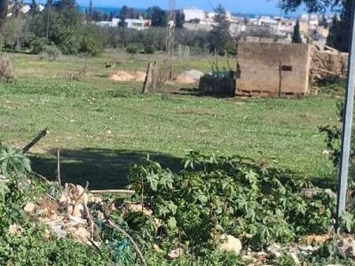 a vendre a sousse chat mariem un lot de terrain de 324m2 prix 97000dt