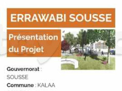 terrain à vendre Sousse rawabi kallaa sghira en face Futur projet afh 5 min de l'hôpital sahloul 
300 mètre prix mètre 270 d
clôturé 
كل شي متوفر ماء ضو ...
WhatsApp 29237854