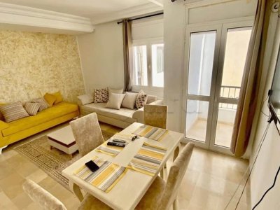 ✨ À louer – Appartement S+2 meublé à Hay Wahat ✨