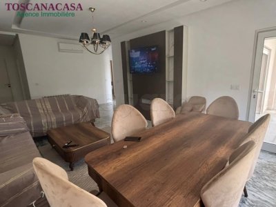 Appartement S+2 Meublé Haut Standing à Louer – Hammamet Sud