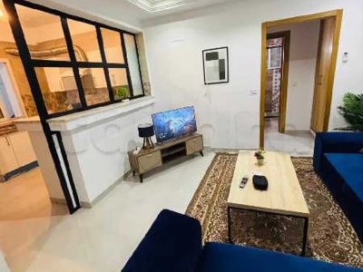 appartement s2 meublé par nuitée à el wahat l'aouina