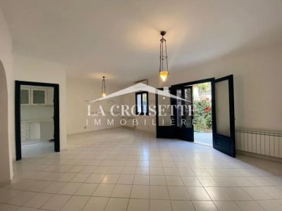 Appartement s3 avec jardin à louer à Gammarth MAL2251