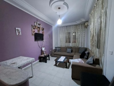 A LOUER – ETAGE DE VILLA  – S+2- MEUBLE – 2EME ETAGE – 1200 DT – JAEDINS EL AOUINA – TEL 51004658 – FB.1003