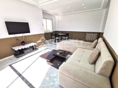 A louer un appartement S+2 meublé à Ain Zaghouan