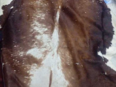 Tapis en peau de vache authentique et neuf
