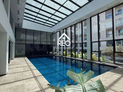 À LOUER : Un appartement S+1 (Richement Meublé)   idéalement situé au Jardins de Carthage avec Piscine.