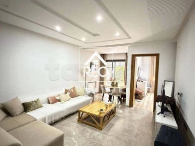 À LOUER : Un appartement S+1 (Meublé)  idéalement situé à La Soukra.