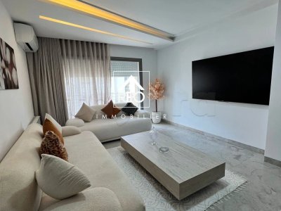 À Louer : Un appartement S+2 Meublé (Jamais Habité)  situé à Cité Wahat