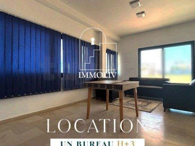 A louer un bureau H+3 au Lac 1