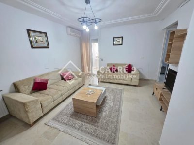 Appartement à louer  s+2 meublé à  l'aouina